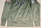 Indianapolis Colts Nike Hoodie Large L Nfl Salute To Service On Field Therma Fit
