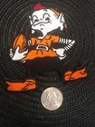 Cleveland Browns Vintage Embroidered Iron On Patch Rare  3 5    X 3