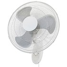 2pk 18  Wall Fan Mount Oscillating Fan 3 Speed Constant Air Circulation Cooling