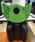 Htf Vintage Rubbermaid Toboggan Sled Icy Rider Green Steerable 