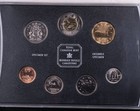 1999 Canada 7 Coin Specimen Set Box coa Rcm