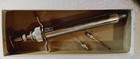 Globe Antique Glass   Metal Syringe  Vintage Veterinary Medicine