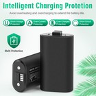 2 X Rechargeable Battery Pack For Xbox Series X s xbox One S x e  Charging Cable