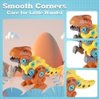 Electric Drill Dinosaur Toys - 4-pack Take Apart Construction Set