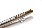 Parker 75 Grain D  Orge Barleycorn Silver Plate  Rollerball Pen France 1980