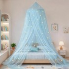 Girls Bed Canopy Mosquito Net - Princess Room Decor  Glow In The Dark Stars  Ins