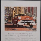 1953 Chevrolet Vintage 7x10  Print Ad 1950 s Garage Man Cave Nostalgia