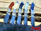 8  Tactical Cleaver Folding Pocket Razor Knife Combat Spring Assisted Blade New