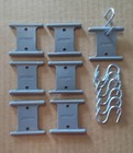 Rv camper trailer -universal Fits-all Awning Party Light Holders  7-pack