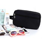 Mens Toiletry Bag With Zipper Case Organizer Portable Travel Dopp Kit Makeup Bag