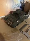 Gescha Manovrier Tank  Vintage Military Tin Toy In Box Made In Western Germany