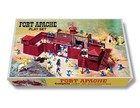 Marx  fort Apache   3681   Or  iwo Jima   4147  Play Set Box