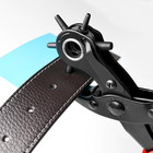 Leather Hole Punch belt Hole Puncher For Leather  Revolving Punch Plier Kit For