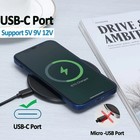 Fast Wireless Charger Pad For Iphone Qi Charging Station Wireless Charger