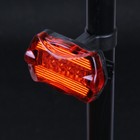 2 Set 5 Led Lamp Bike Bicycle Front Head Light rear Safety Flashlight Waterproof