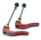 Salsa Rasta No Logo Quick Release Skewers Front   Rear Qr Anodized Vintage Mtb