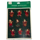 Old World Vtg Christmas Sticker Lot Hallmark Ambassador 10 Full Unused Sheets