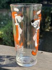 Vintage 1973 Cool Cat Tall Glass Pepsi Collector Series Warner Bros