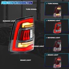 Led Tail Lights For Dodge Ram 2009-2018 4th Gen Sequential Yellow Turn Signal