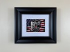 Hidden Storage Photo Frame For Gun And Valuables 14-1 2 X 12-1 2   Black