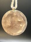 Old Beautiful Engraved Sassanian King Solid Silver Pendant