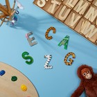 2  Wooden Alphabet Letters For Crafts  4 Sets Abcs With Sorting Tray  104 Pieces