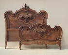 Bed Frame   Antique French Louis Xvi Queen Headboard Fb   Rails
