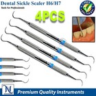 Set Of 4 Sickle Scaler Anterior Posterior Hygiene Sickle Scalers Dental Steel
