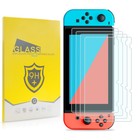 4 Pcs Nintendo Switch   Lite Premium Hd Tempered Glass Screen Protector Guard
