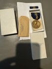 Original Wwi U s  Victory Medal With Ribbon  Lapel Bar   Box