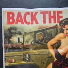 1945 Ww2 Usa Buy War Bonds Sexy Pin Up Bikini Girl Women Jeep Truck Poster M506