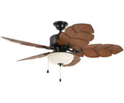 Home Decorators Palm Cove 52  Indoor outdoor Led Ceiling Fan Natural Iron