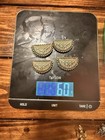 Vintage Victorian Bronze Metal Half Moon Shoe Buckles Set Of 12