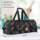 Yoga Mat Bag Carrier 8pocket Wet Pocket Large Holder Gym Duffle Women Men