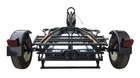 New Folding Single Rail Motorcycle Trailer Used For Harley Honda Gold Wing