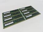 Lot Of 8x 16gb Micron Mt36jsf2g72pz-1g6e1lg Pc3-12800r 2rx4 Ecc Server Ram