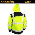 Kwiksafety Galaxy Class 3 Soft Shell Safety Jacket Ansi Compliant Osha