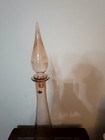 25  Guildcraft Empoli Italy Amethyst Purple Genie Bottle W Stopper Vtg