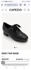 Capezio Roxy Tap Women Size 8 5 W Professional Dance Shoes Black Leather 960 New