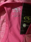 Athletic Works Girls Romper Pink Size 10 12 Racerback Elastic Waist Drawstring