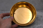 Gold Plated Bowl Paten For Your Chalice  6  Diam   cu364 
