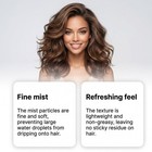 New Fluffy Hair Shaping Spray  Peach Scented Volumizing And Setting Spray 90ml