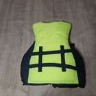 Speedo Adult Basic Swimming Life Vest Jacket Neon Buckle Closure 90  Pounds
