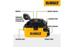 4 Gal  5 0 Hp Poly Wet dry Vacuum With Hose And Accessories