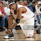 Allen Iverson Game Worn Wristband 2005 Faye
