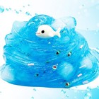 6 Pack Jelly Cube Crunchy Slime Kit Clear Crunchy Slime Super Soft Sludge Toy   