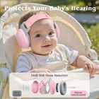 Baby Ear Muffs For Noise Protection  Comfy   Adjustable 24db Noise Cancelling   