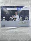 Cristiano Ronaldo Signed Real Madrid Photo five-time Ballon D or Winner