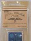 Vintage National Tournament Chalk Sears 6 Pieces Blue Pool Made In Usa New 