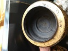 Antique Burmese Lacquer Gilt Hsun Ok Temple Offering Vessel